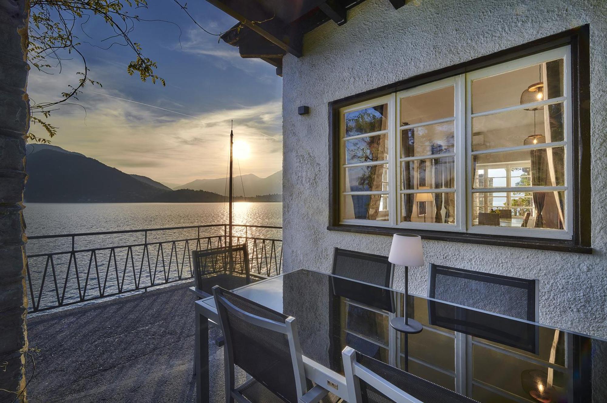 Villa Scoglio Varenna Exterior foto