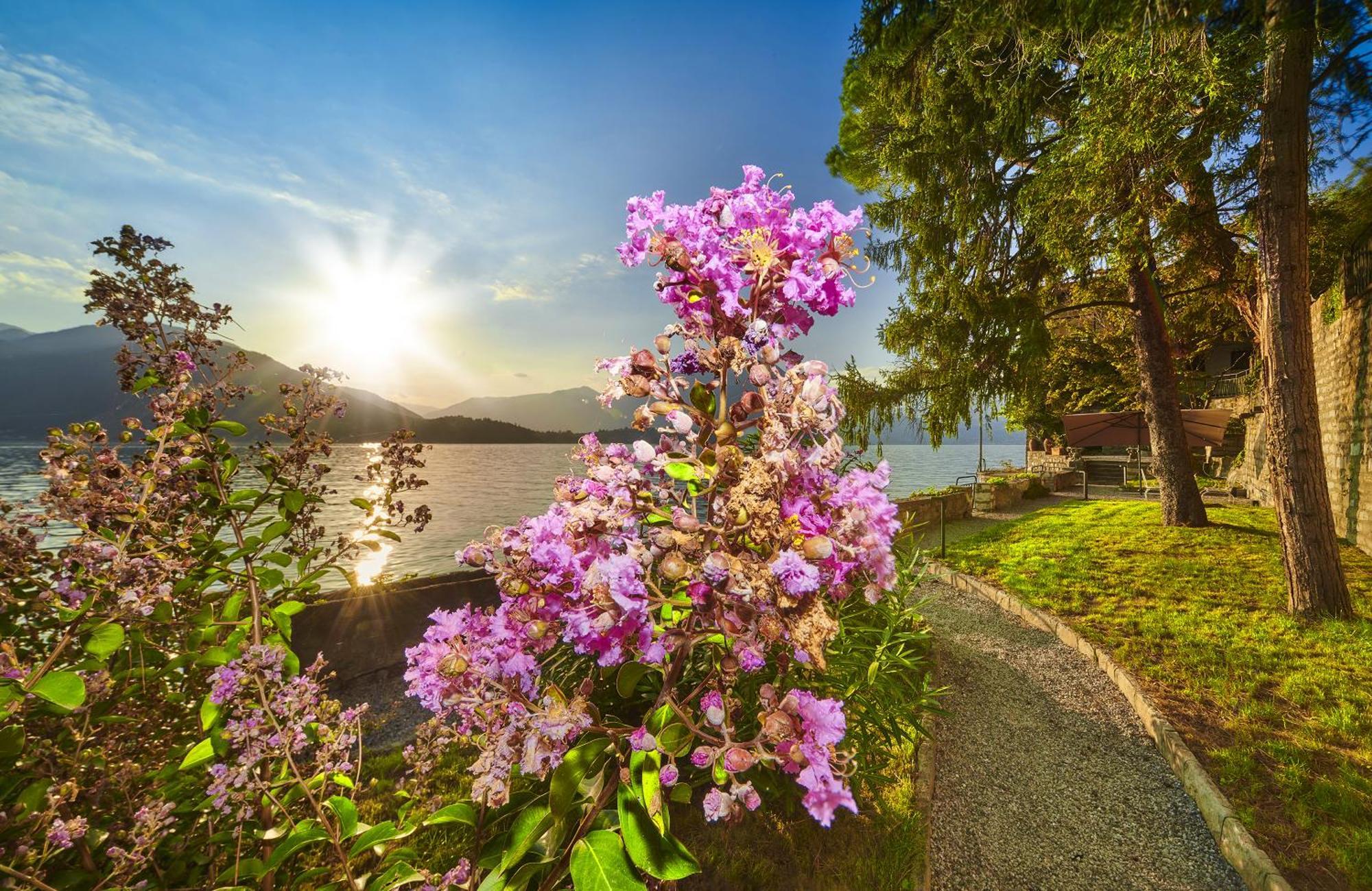 Villa Scoglio Varenna Exterior foto