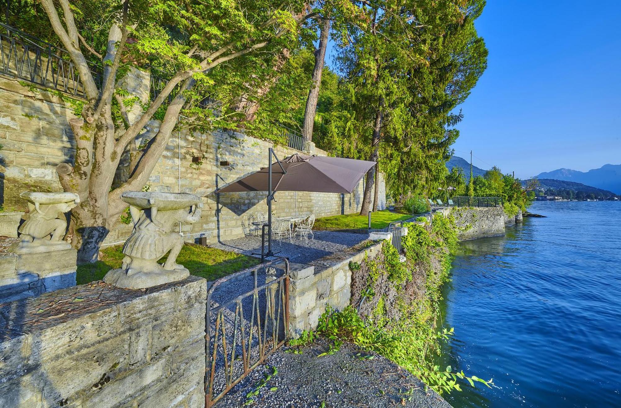 Villa Scoglio Varenna Exterior foto